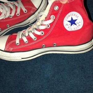 Red converse